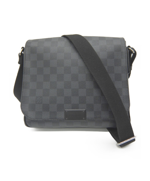 LOUIS VUITTON（ルイ ヴィトン）LOUIS VUITTON (ルイヴィトン) ディストリクトPM サイズ:PM ダミエ・グラフィット N41260 FL5124の古着・服飾アイテム