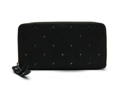LOUIS VUITTON（ルイ ヴィトン）LOUIS VUITTON (ルイヴィトン) ジッピーウォレット ブラック サイズ:- モノグラム・アンプラント M61442 SP3195の古着・服飾アイテム