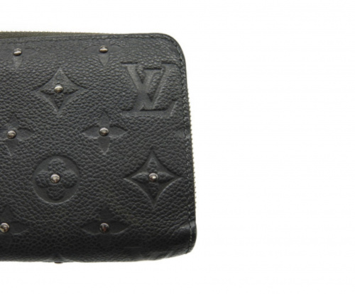 LOUIS VUITTON（ルイ ヴィトン）LOUIS VUITTON (ルイヴィトン) ジッピーウォレット ブラック サイズ:- モノグラム・アンプラント M61442 SP3195の古着・服飾アイテム
