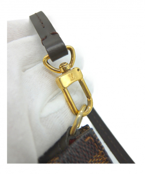 LOUIS VUITTON（ルイ ヴィトン）LOUIS VUITTON (ルイヴィトン) ポシェットアクセソワール サイズ:- ダミエ N51985 FL1002の古着・服飾アイテム