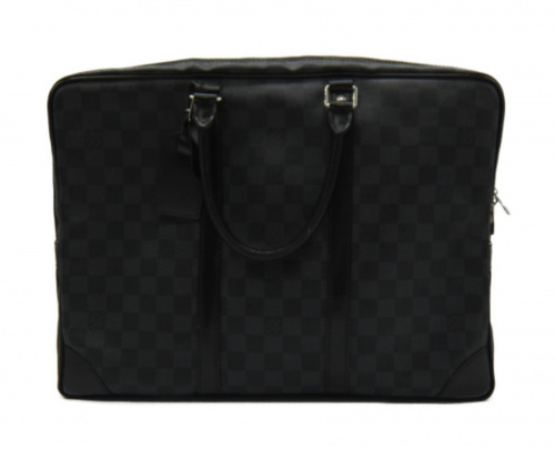 LOUIS VUITTON（ルイ ヴィトン）LOUIS VUITTON (ルイヴィトン) ポルトドキュマン・ヴォワイヤージュ サイズ:- ダミエ・グラフィット N41125 BA3175の古着・服飾アイテム