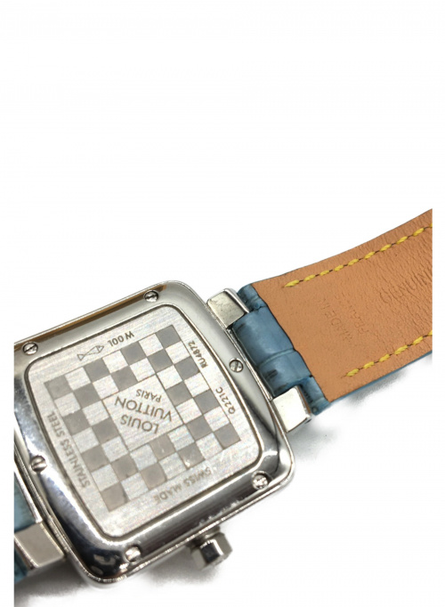 LOUIS VUITTON（ルイ ヴィトン）LOUIS VUITTON (ルイ ヴィトン) リストウォッチ Q221C 動作確認済み RU4872の古着・服飾アイテム
