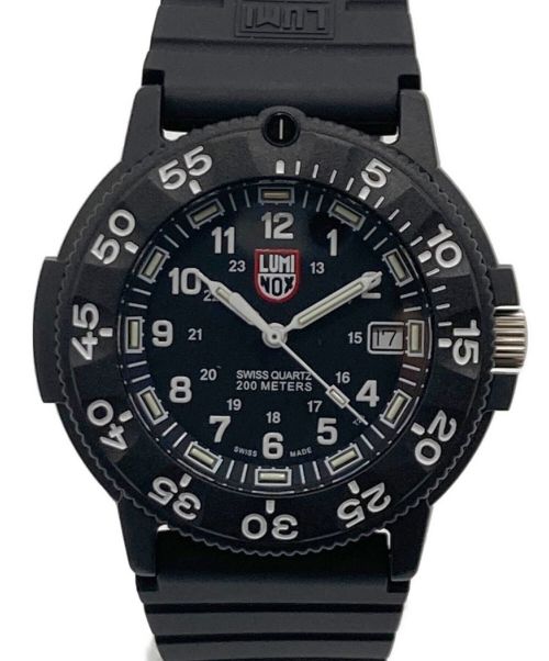 LUMINOX（ルミノックス）LUMINOX (ルミノックス) LUMINOX(ルミノックス) 3000 SERIES 腕時計 ブラックの古着・服飾アイテム