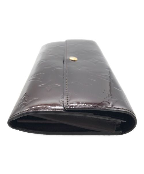 LOUIS VUITTON（ルイ ヴィトン）LOUIS VUITTON (ルイ ヴィトン) 長財布 ワインレッドの古着・服飾アイテム