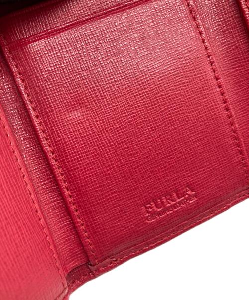 FURLA（フルラ）FURLA (フルラ) 3つ折り財布 レッドの古着・服飾アイテム