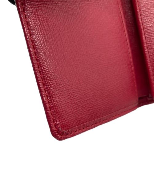 FURLA（フルラ）FURLA (フルラ) 3つ折り財布 レッドの古着・服飾アイテム