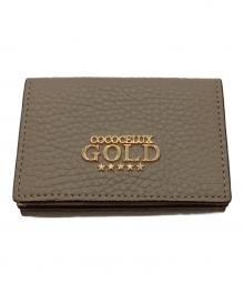 COCOCELUX GOLD（ココセリュックスゴールド）の古着「ミニウォレット」｜ベージュ