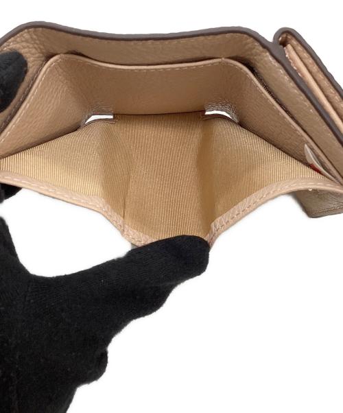 COCOCELUX GOLD（ココセリュックスゴールド）COCOCELUX GOLD (ココセリュックスゴールド) ミニウォレット ベージュの古着・服飾アイテム