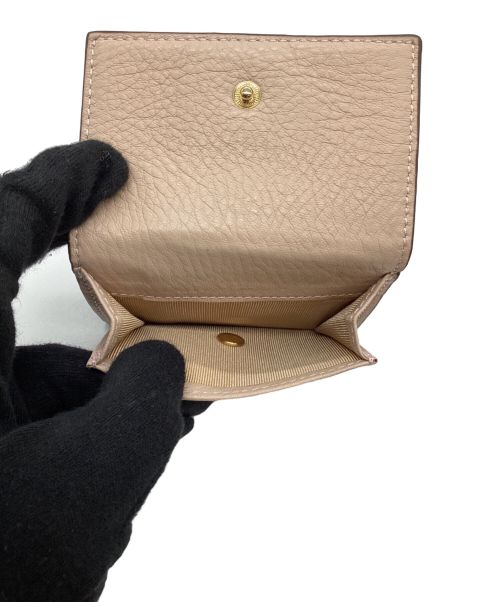 COCOCELUX GOLD（ココセリュックスゴールド）COCOCELUX GOLD (ココセリュックスゴールド) ミニウォレット ベージュの古着・服飾アイテム