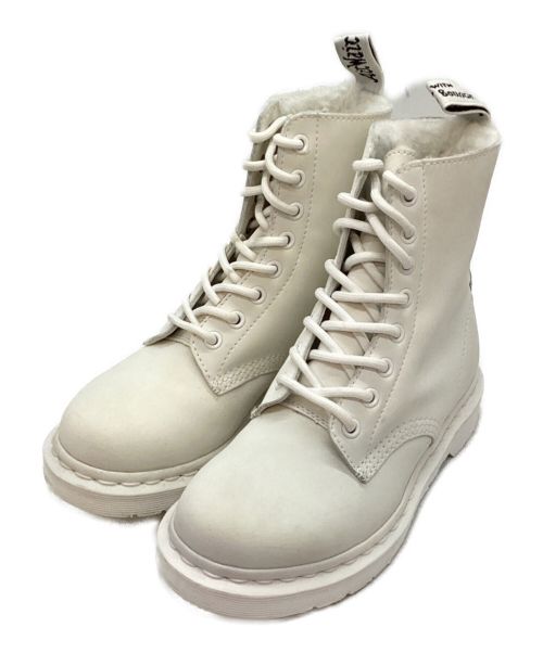Dr.Martens（ドクターマーチン）Dr.Martens (ドクターマーチン) 8ホールブーツ ホワイト サイズ:US5の古着・服飾アイテム