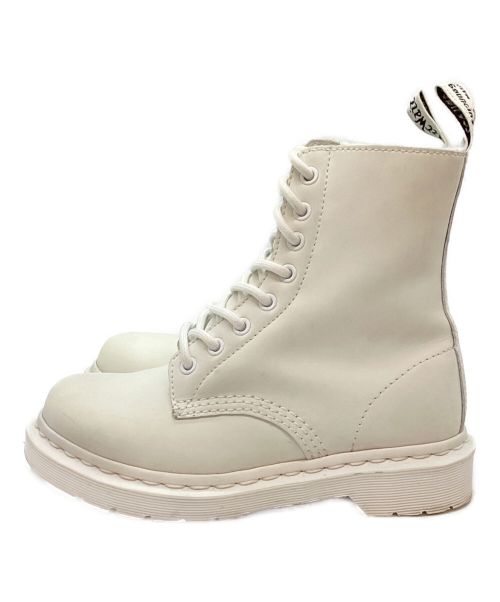 Dr.Martens（ドクターマーチン）Dr.Martens (ドクターマーチン) 8ホールブーツ ホワイト サイズ:US5の古着・服飾アイテム