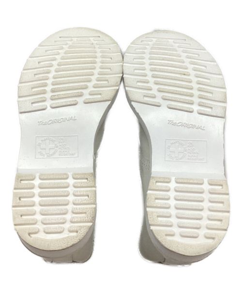 Dr.Martens（ドクターマーチン）Dr.Martens (ドクターマーチン) 8ホールブーツ ホワイト サイズ:US5の古着・服飾アイテム