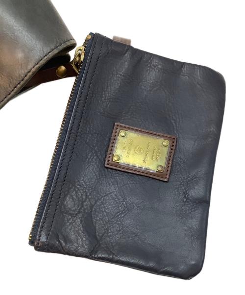 master-piece（マスターピース）master-piece (マスターピース) トートバッグ ブラック×ブラウンの古着・服飾アイテム