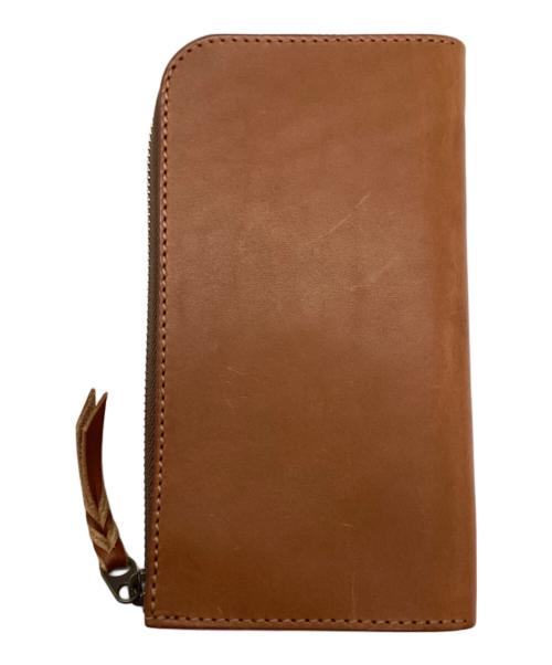 RUBATO&CO（ルバートアンドコー）RUBATO&CO (ルバートアンドコー) L字財布 ブラウンの古着・服飾アイテム