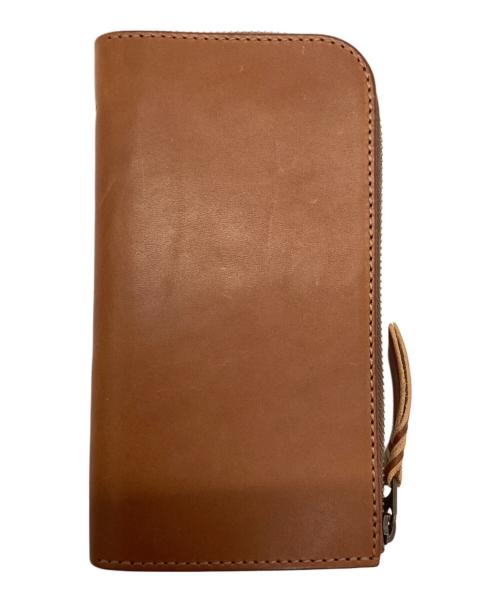 RUBATO&CO（ルバートアンドコー）RUBATO&CO (ルバートアンドコー) L字財布 ブラウンの古着・服飾アイテム