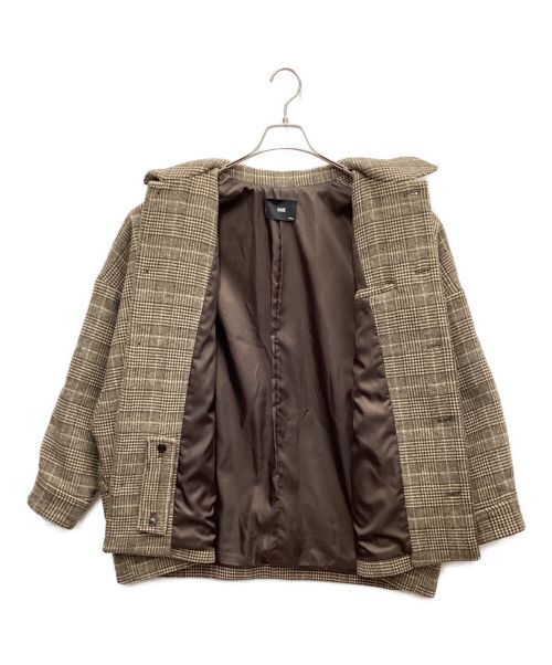 HARE（ハレ）HARE (ハレ) ウールドルマンブルゾン ブラウン サイズ:Sの古着・服飾アイテム