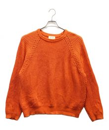 MEYAME（メヤメ）の古着「ニット」｜オレンジ