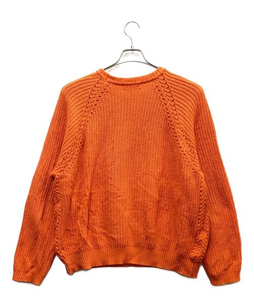 MEYAME（メヤメ）MEYAME (メヤメ) ニット オレンジ サイズ:Fの古着・服飾アイテム