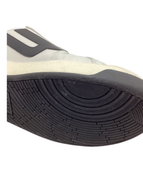 BALLY（バリー）BALLY (バリー) レザースニーカー ホワイト×ブラック サイズ:EU8eの古着・服飾アイテム