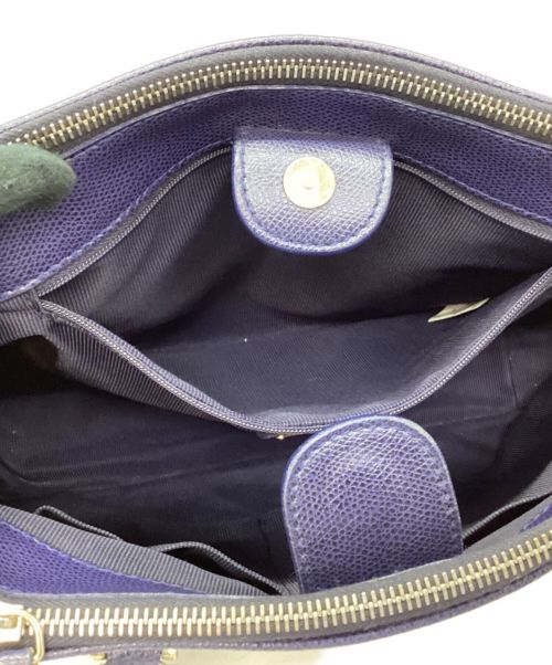 FURLA（フルラ）FURLA (フルラ) トートバッグ ネイビーの古着・服飾アイテム
