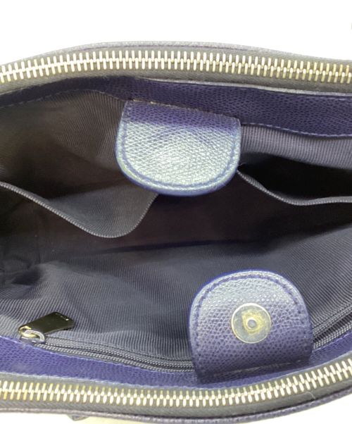 FURLA（フルラ）FURLA (フルラ) トートバッグ ネイビーの古着・服飾アイテム
