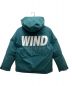 WIND AND SEA (ウィンダンシー) SEA HOUND DOWN JACKET グリーン サイズ:M 未使用品：35000円