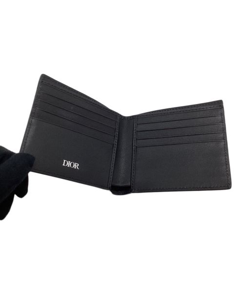 Dior（ディオール）DIOR (ディオール) 2つ折り財布 ブラックの古着・服飾アイテム