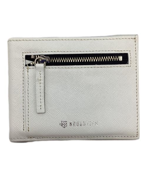NAUGTIAN（ノーティアム）NAUGTIAN (ノーティアム) 2つ折り財布 ホワイトの古着・服飾アイテム