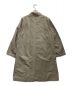 SETTO (セット) 和紙ステンカラーコート カーキ サイズ:S：3000円