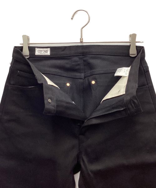 FTMJNS（ファクトタム）FTMJNS (ファクトタム) デニムパンツ ブラック サイズ:28 未使用品の古着・服飾アイテム