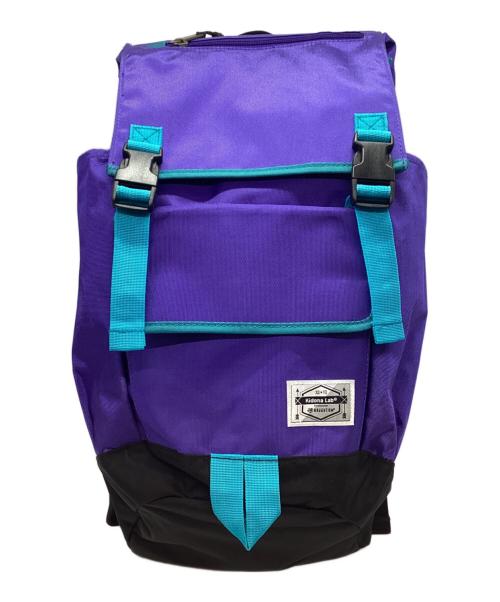 Kidina Lab（キドナ ラボ）Kidina Lab (キドナ ラボ) NAUGHTIAM (ノーティアム) リュック パープル×ブラックの古着・服飾アイテム