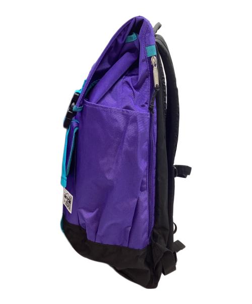 Kidina Lab（キドナ ラボ）Kidina Lab (キドナ ラボ) NAUGHTIAM (ノーティアム) リュック パープル×ブラックの古着・服飾アイテム