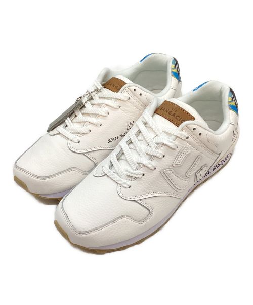 SANGACIO×BASQUIAT（サンガッチョ）SANGACIO×BASQUIAT (サンガッチョ) ローカットスニーカー ホワイト サイズ:US8 未使用品の古着・服飾アイテム