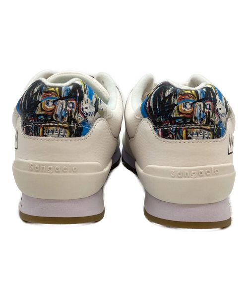 SANGACIO×BASQUIAT（サンガッチョ）SANGACIO×BASQUIAT (サンガッチョ) ローカットスニーカー ホワイト サイズ:US8 未使用品の古着・服飾アイテム