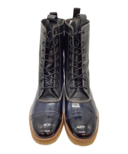 PAUL SMITH（ポールスミス）Paul Smith (ポールスミス) レースアップブーツ ネイビー サイズ:42 未使用品の古着・服飾アイテム