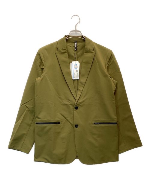 sy32 by sweet years（エスワイサーティトゥバイスィートイヤーズ）SY32 by SWEET YEARS (エスワイサーティトゥバイスィートイヤーズ) テーラードジャケット オリーブ サイズ:M 未使用品の古着・服飾アイテム
