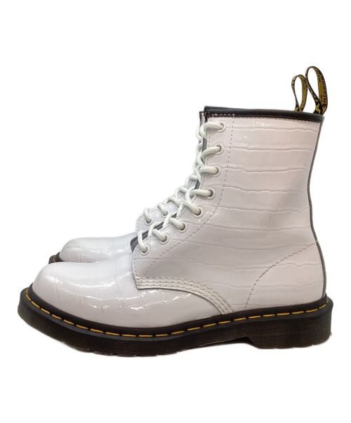 Dr.Martens（ドクターマーチン）Dr.Martens (ドクターマーチン) 8ホールブーツ ホワイト サイズ:UK6の古着・服飾アイテム