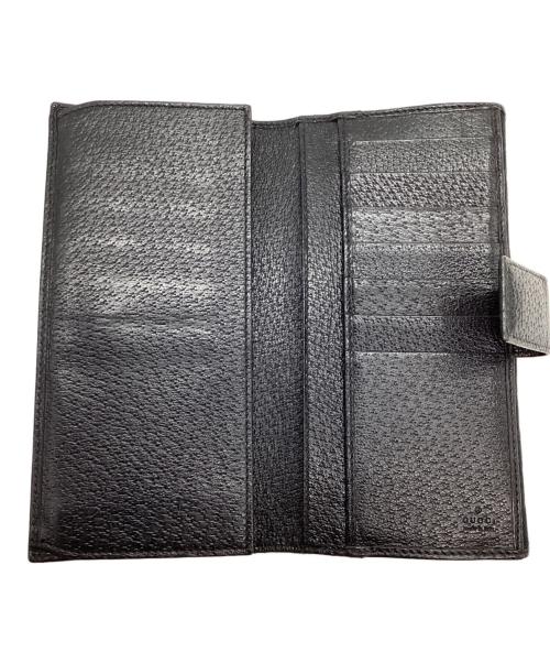 GUCCI（グッチ）GUCCI (グッチ) 長財布 ブラックの古着・服飾アイテム