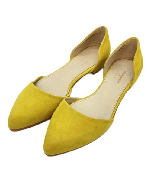 SANDRA MORALES（サンドラモラレス）SANDRA MORALES (サンドラモラレス) パンプス イエロー サイズ:37の古着・服飾アイテム