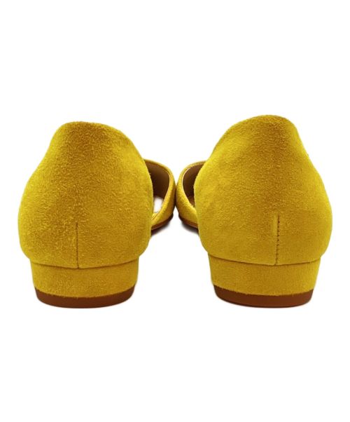 SANDRA MORALES（サンドラモラレス）SANDRA MORALES (サンドラモラレス) パンプス イエロー サイズ:37の古着・服飾アイテム