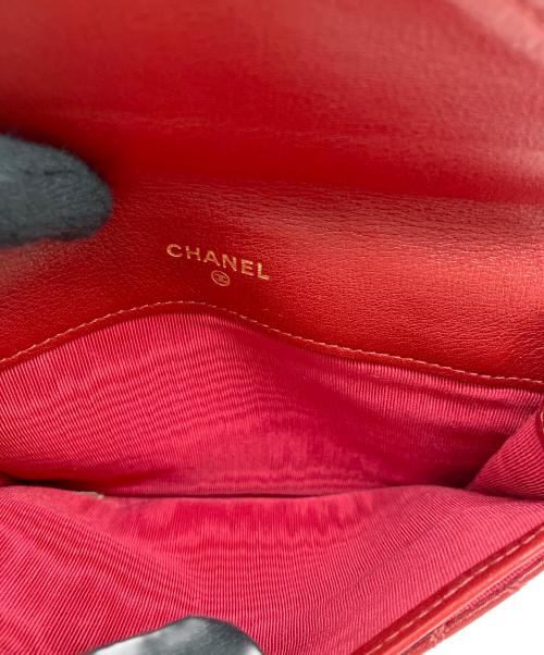 CHANEL（シャネル）CHANEL (シャネル) 2つ折り財布 レッドの古着・服飾アイテム