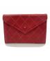 CHANEL（シャネル）の古着「2つ折り財布」｜レッド