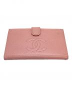 CHANELシャネル）の古着「長財布」｜ピンク