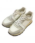 LOUIS VUITTONルイ ヴィトン）の古着「ランアウェイ・ラインスニーカー」｜ホワイト×ライトグレー