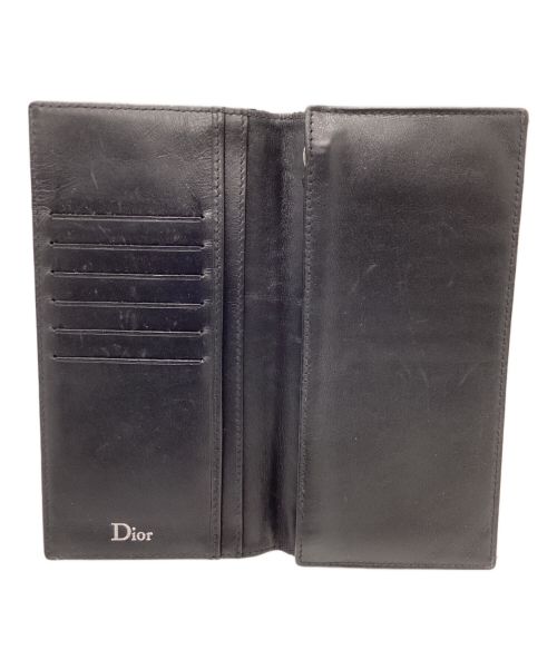Dior（ディオール）Dior (ディオール) 長財布 ブラックの古着・服飾アイテム
