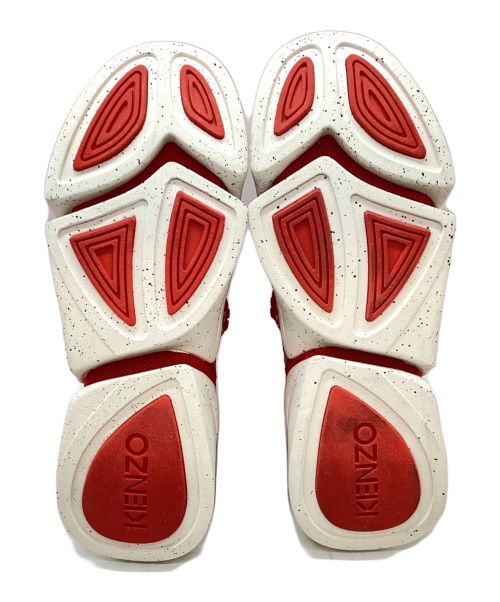 KENZO（ケンゾー）KENZO (ケンゾー) スリッポンスニーカー レッド サイズ:43の古着・服飾アイテム