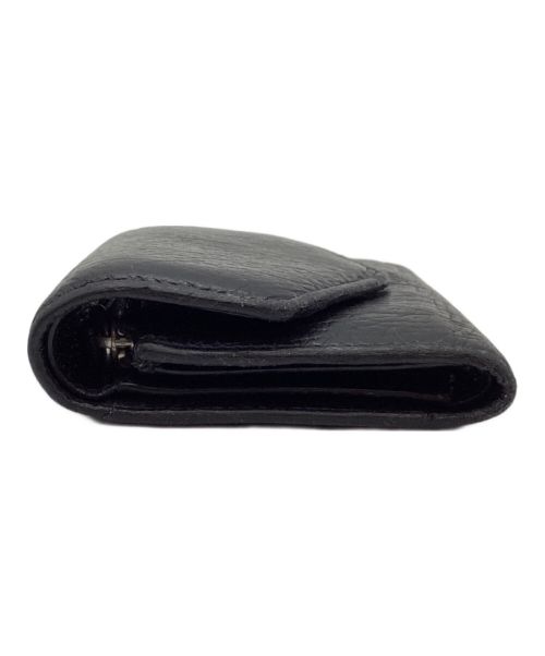 Maison Margiela（メゾンマルジェラ）Maison Margiela (メゾンマルジェラ) 3つ折り財布 ブラックの古着・服飾アイテム