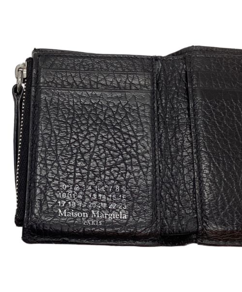 Maison Margiela（メゾンマルジェラ）Maison Margiela (メゾンマルジェラ) 3つ折り財布 ブラックの古着・服飾アイテム