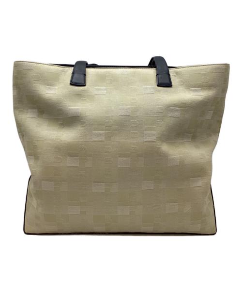 BALLY（バリー）BALLY (バリー) ハンドバッグ カーキ×ブラックの古着・服飾アイテム