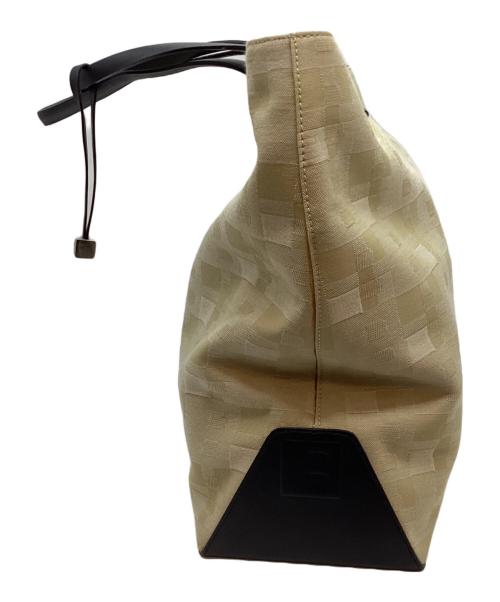 BALLY（バリー）BALLY (バリー) ハンドバッグ カーキ×ブラックの古着・服飾アイテム